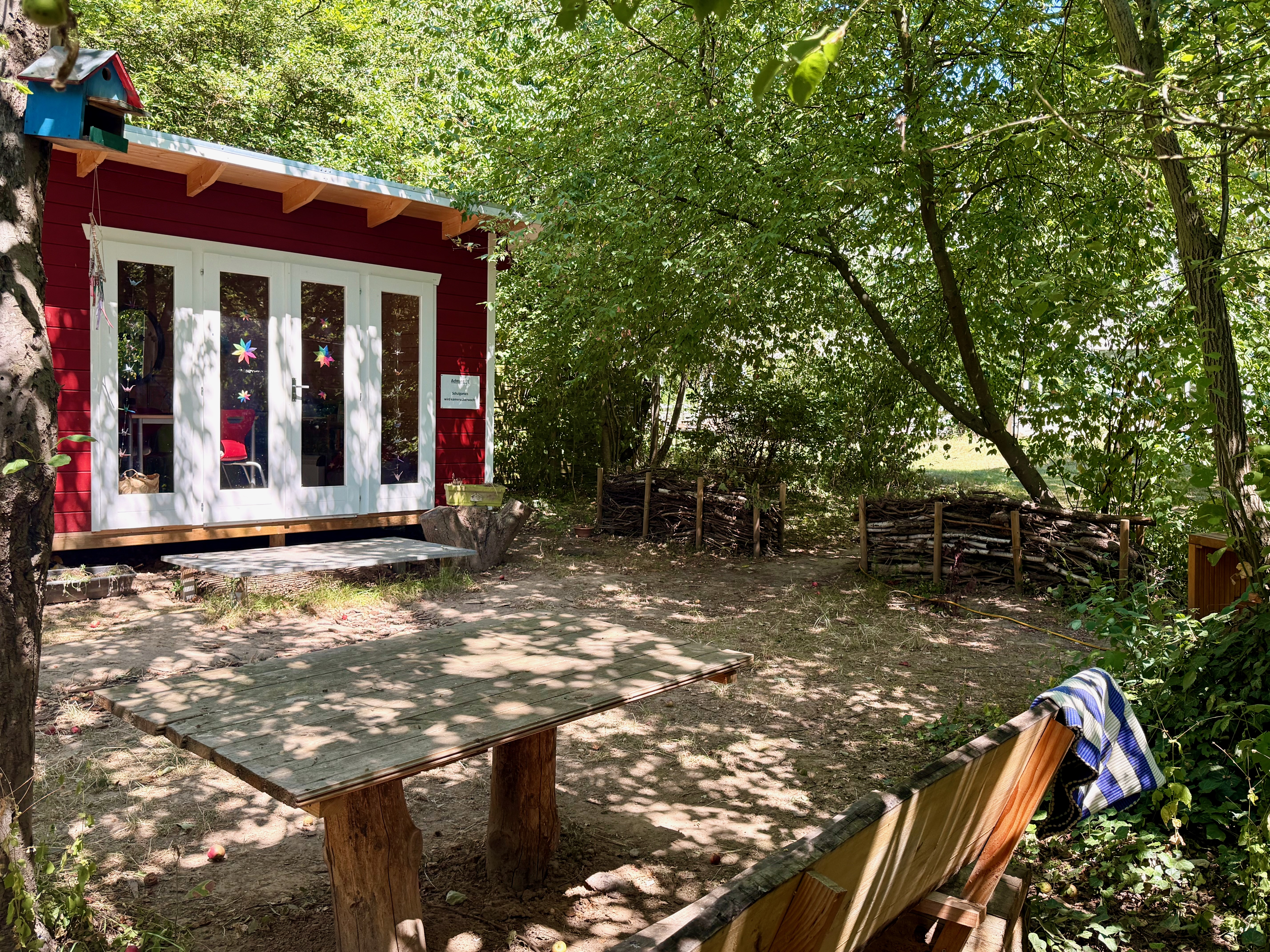 Eingangsbereich des Lesehauses der Henry-Ford-Realschule
