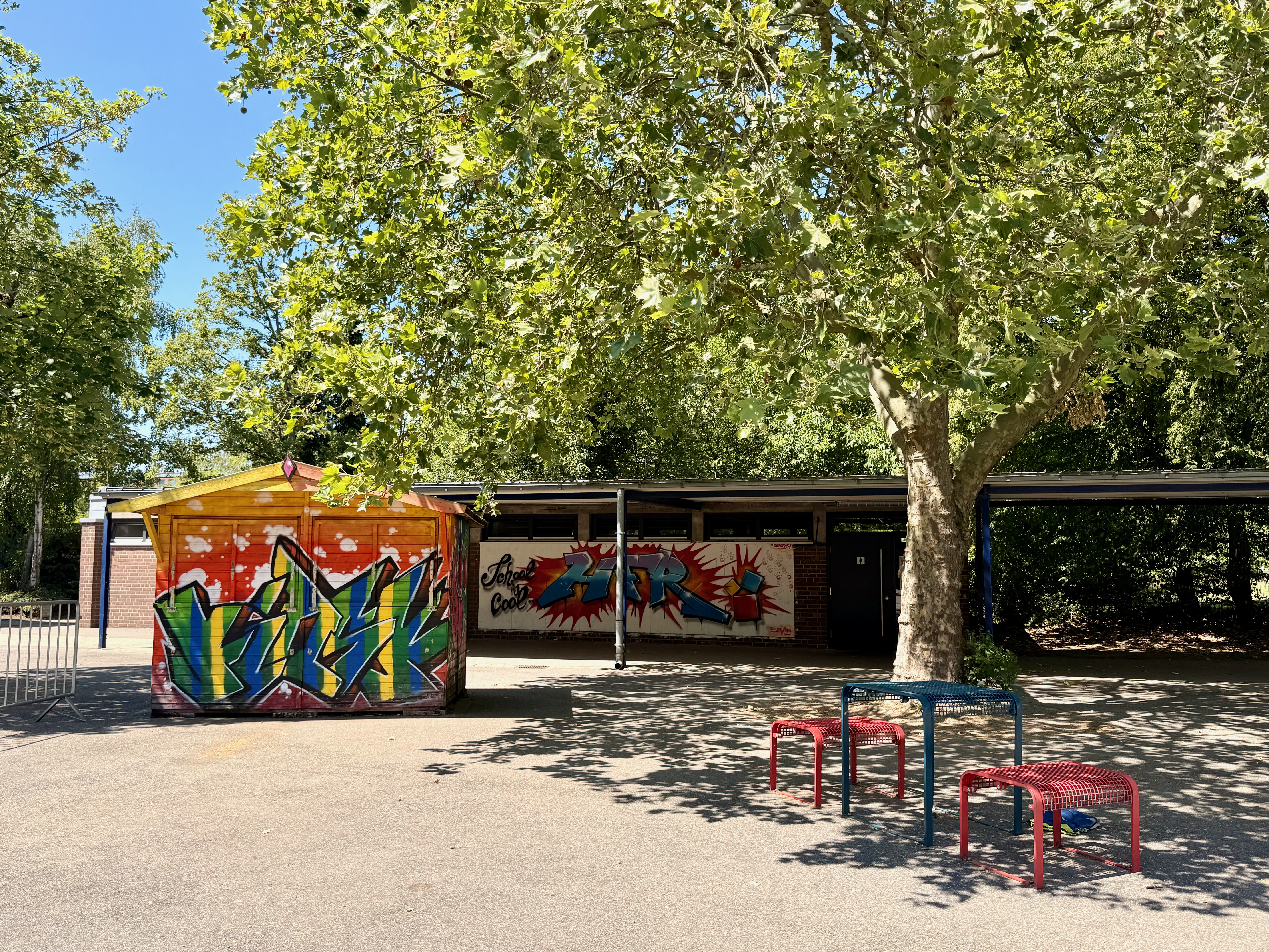 Schulkiosk der Henry-Ford-Realschule